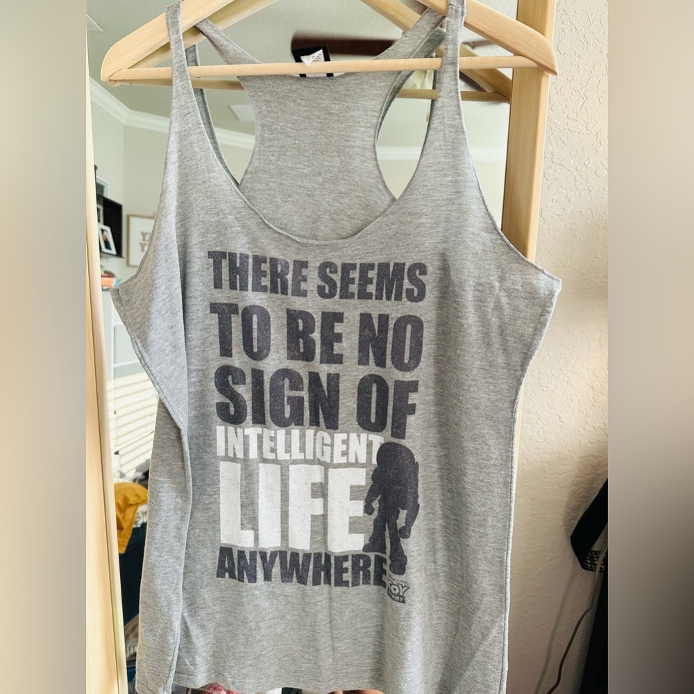 Buzz Lightyear tank plus size XXL TOY STORY women’s tee shirt ladies DISNEY